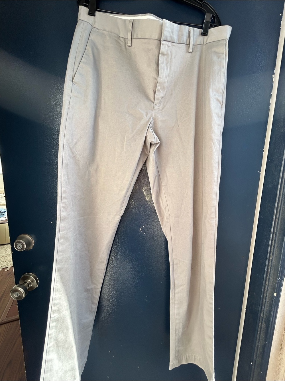 Banana Republic Light Gray Men's Chino Pants